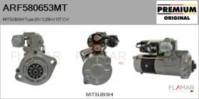 MITSUBISHI ARF580653MT - ARR NUEVO ORIG. MITSUBISHI Type 24V 3,20kW 11T CW
