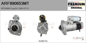 MITSUBISHI ARF890653MT - ARR NUEVO ORIG. MITSUBISHI Type 24V 3,20kW 9T CW
