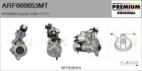 MITSUBISHI ARF660653MT - ARR NUEVO ORIG. MITSUBISHI Type 24V 3,70kW 11T CW