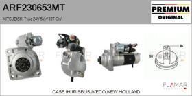 MITSUBISHI ARF230653MT - ARR NUEVO ORIG. MITSUBISHI Type 24V 5,00kW 10T CW