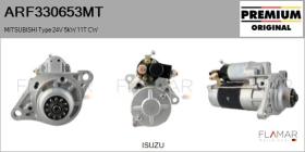 MITSUBISHI ARF330653MT - ARR NUEVO ORIG. MITSUBISHI Type 24V 5,00kW 11T