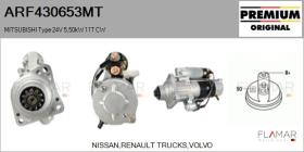 MITSUBISHI ARF430653MT - ARR NUEVO ORIG. MITSUBISHI Type 24V 5,50kW 11T CW