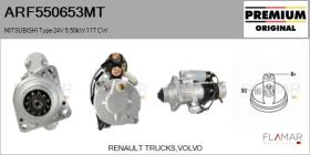 MITSUBISHI ARF550653MT - ARR NUEVO ORIG. MITSUBISHI Type 24V 5,50kW 11T CW