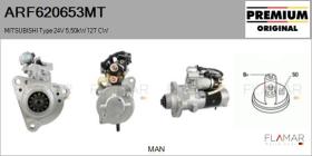 MITSUBISHI ARF620653MT - ARR NUEVO ORIG. MITSUBISHI Type 24V 5,50kW 12T CW
