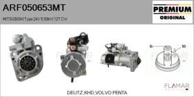 MITSUBISHI ARF050653MT - ARR NUEVO ORIG. MITSUBISHI Type 24V 5,50kW 12T CW