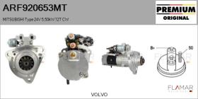 MITSUBISHI ARF920653MT - ARR NUEVO ORIG. MITSUBISHI Type 24V 5,50kW 12T CW