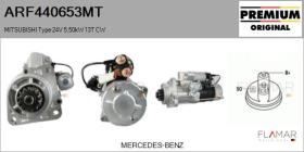 MITSUBISHI ARF440653MT - ARR NUEVO ORIG. MITSUBISHI Type 24V 5,50kW 13T CW