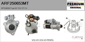 MITSUBISHI ARF250653MT - ARR NUEVO ORIG. MITSUBISHI Type 24V 7,00kW 12T CW