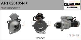 NIKKO ARF020105NK - ARR NUEVO ORIG. NIKKO Type 12V 2,90kW 10T