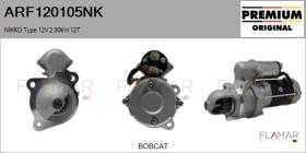 NIKKO ARF120105NK - ARR NUEVO ORIG. NIKKO Type 12V 2,90kW 9T