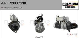 NIKKO ARF720605NK - ARR NUEVO ORIG. NIKKO Type 24V 11,00kW 12T CW