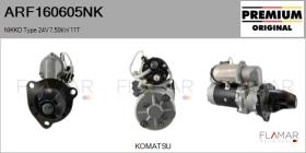 NIKKO ARF160605NK - ARR NUEVO ORIG. NIKKO Type 24V 11T