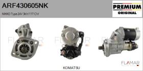 NIKKO ARF430605NK - ARR NUEVO ORIG. NIKKO Type 24V 3,00kW 11T CW