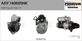 NIKKO ARF740605NK - ARR NUEVO ORIG. NIKKO Type 24V 7,50kW 11T