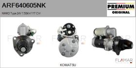 NIKKO ARF640605NK - ARR NUEVO ORIG. NIKKO Type 24V 7,50kW 11T CW