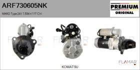 NIKKO ARF730605NK - ARR NUEVO ORIG. NIKKO Type 24V 7,50kW 11T CW