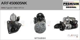 NIKKO ARF450605NK - ARR NUEVO ORIG. NIKKO Type 24V 7,5kW 13T CW