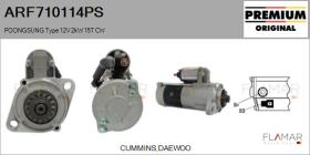 POONGSUNG ARF710114PS - ARR NUEVO ORIG. POONGSUNG Type 12V 2,00kW 15T CW