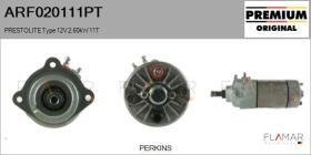 PRESTOLITE ARF020111PT - ARR NUEVO ORIG. PRESTOLITE Type 12V 2,60kW 11T