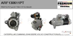 PRESTOLITE ARF130611PT - ARR NUEVO ORIG. PRESTOLITE Type 24V 7,50kW 12T