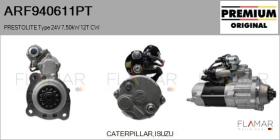 PRESTOLITE ARF940611PT - ARR NUEVO ORIG. PRESTOLITE Type 24V 7,50kW 12T CW