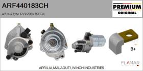 GREAT WALL ARF440183CH - ARR NUEVO ORIG. Type 12V 0,20kW 16T