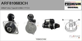 GREAT WALL ARF810683CH - ARR NUEVO ORIG. Type 24V 4,50kW 11T CW