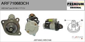 GREAT WALL ARF710683CH - ARR NUEVO ORIG. Type 24V 7,00kW 11T CW