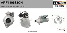 GREAT WALL ARF110683CH - ARR NUEVO ORIG. Type 24V 7,50kW 12T CW