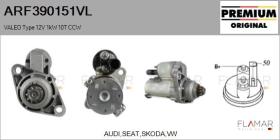VALEO ARF390151VL - ARR NUEVO ORIG. VALEO Type 12V 1,00kW 10T CCW