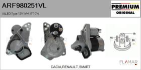 VALEO ARF980251VL - ARR NUEVO ORIG. VALEO Type 12V 1,00kW 11T CW