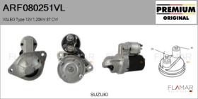 VALEO ARF080251VL - ARR NUEVO ORIG. VALEO Type 12V 1,20kW 8T CW