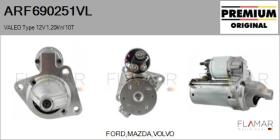 VALEO ARF690251VL - ARR NUEVO ORIG. VALEO Type 12V 1,2kW 10T