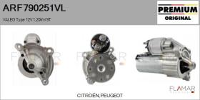 VALEO ARF790251VL - ARR NUEVO ORIG. VALEO Type 12V 1,2kW 9T