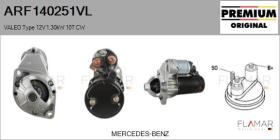 VALEO ARF140251VL - ARR NUEVO ORIG. VALEO Type 12V 1,30kW 10T CW