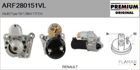 VALEO ARF280151VL - ARR NUEVO ORIG. VALEO Type 12V 1,30kW 11T CW