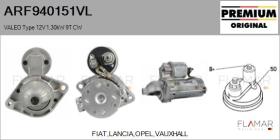 VALEO ARF940151VL - ARR NUEVO ORIG. VALEO Type 12V 1,30kW 9T CW