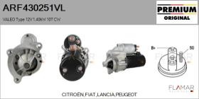 VALEO ARF430251VL - ARR NUEVO ORIG. VALEO Type 12V 1,40kW 10T CW