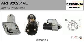 VALEO ARF820251VL - ARR NUEVO ORIG. VALEO Type 12V 1,40kW 8T CW