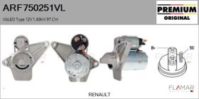VALEO ARF750251VL - ARR NUEVO ORIG. VALEO Type 12V 1,40kW 9T CW