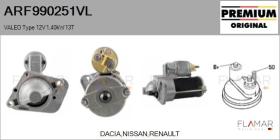 VALEO ARF990251VL - ARR NUEVO ORIG. VALEO Type 12V 1,4kW 12T