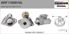 VALEO ARF110351VL - ARR NUEVO ORIG. VALEO Type 12V 1,60kW 14T CW