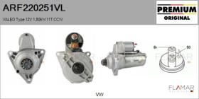 VALEO ARF220251VL - ARR NUEVO ORIG. VALEO Type 12V 1,80kW 11T CCW