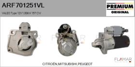VALEO ARF701251VL - ARR NUEVO ORIG. VALEO Type 12V 1,80kW 15T CW
