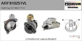 VALEO ARF810251VL - ARR NUEVO ORIG. VALEO Type 12V 1,90kW 11T CW