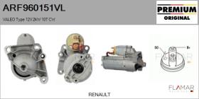 VALEO ARF960151VL - ARR NUEVO ORIG. VALEO Type 12V 2,00kW 10T CW