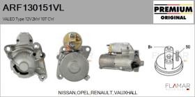 VALEO ARF130151VL - ARR NUEVO ORIG. VALEO Type 12V 2,00kW 10T CW