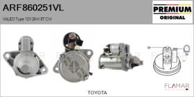 VALEO ARF860251VL - ARR NUEVO ORIG. VALEO Type 12V 2,00kW 8T CW