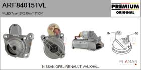 VALEO ARF840151VL - ARR NUEVO ORIG. VALEO Type 12V 2,10kW 11T CW