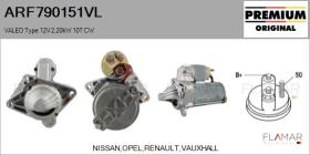 VALEO ARF790151VL - ARR NUEVO ORIG. VALEO Type 12V 2,20kW 10T CW